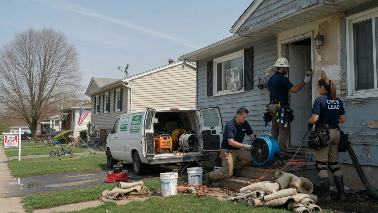 Flood Cleanup in Elmira, CA near me